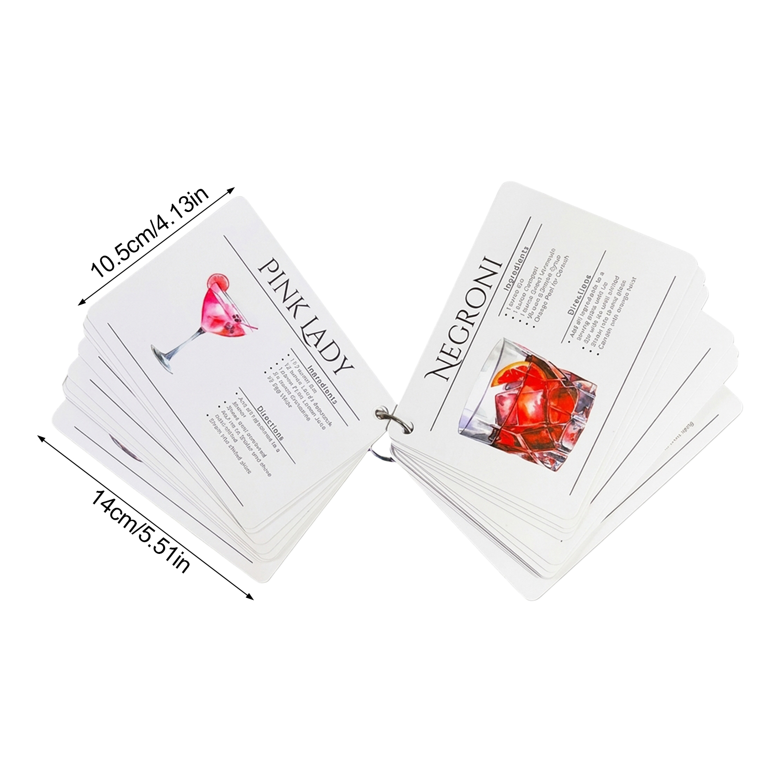 Cocktail Recipe Cards Professi - đánh giá và giá Cocktail Recipe Book