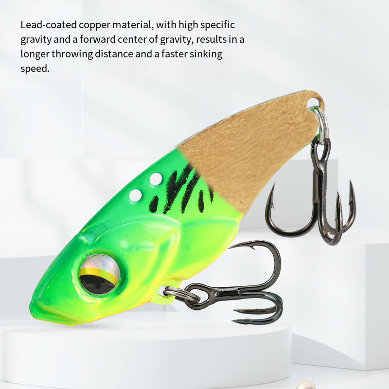 Metal VIB Fishing Lure Hard Vi - đánh giá và giá Jigger Double Sided