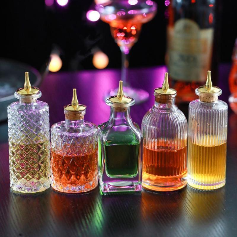 Vintage Glass Bitters Bottle W - đánh giá và giá Bitters Bottle Set