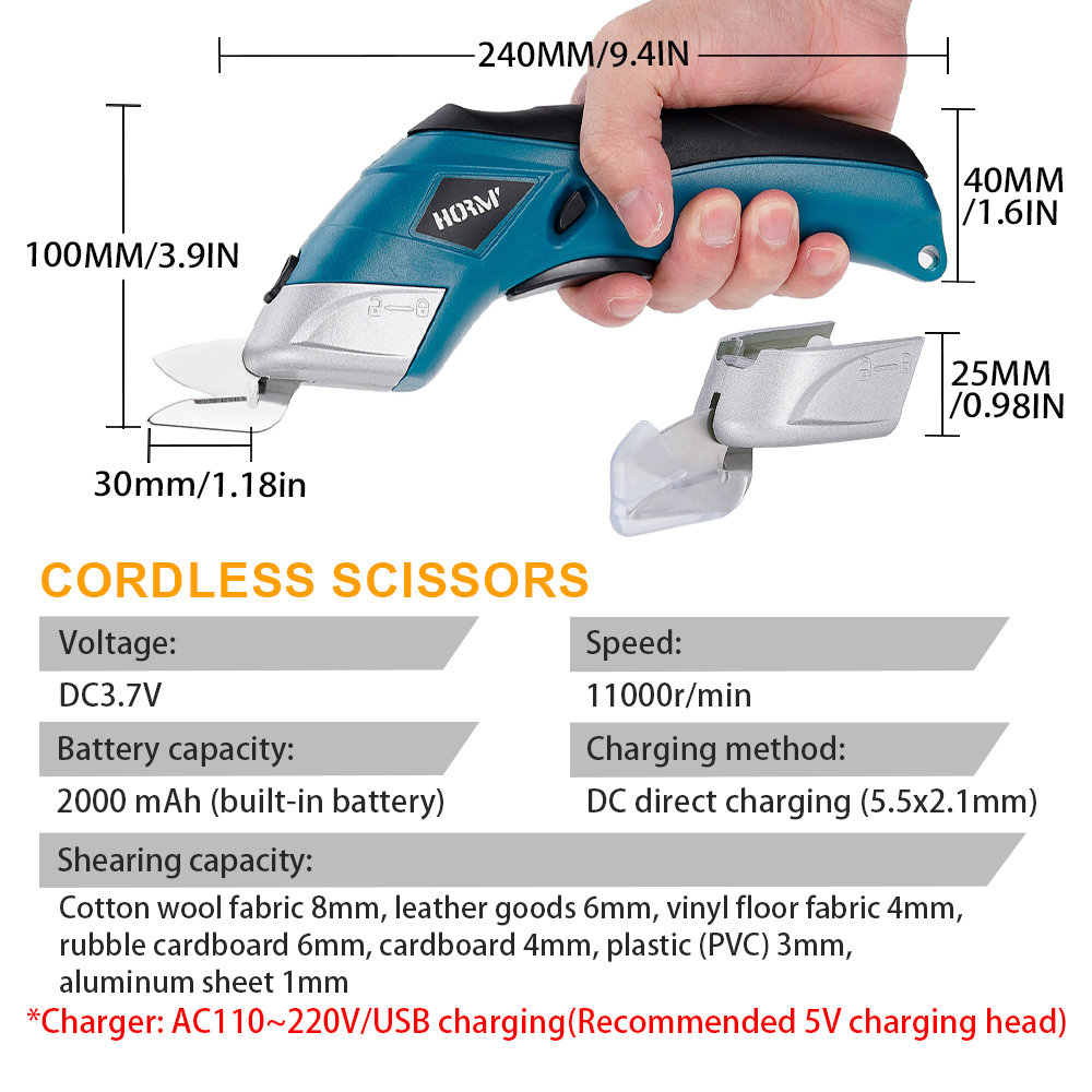 Hormy 3.6V Charging Small Scis - đánh giá và giá Home Bar Supplies