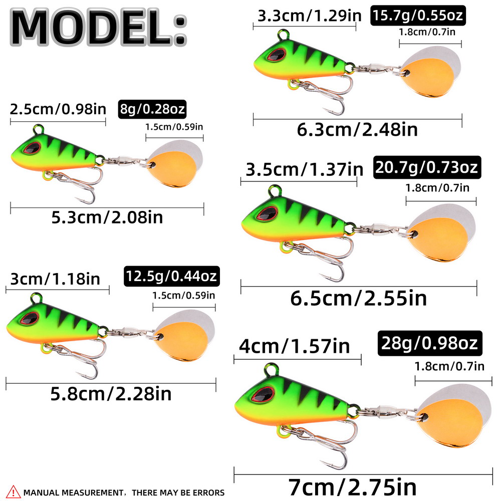 1PC Double Rotating Metal VIB  - đánh giá và giá Jigger Double Sided