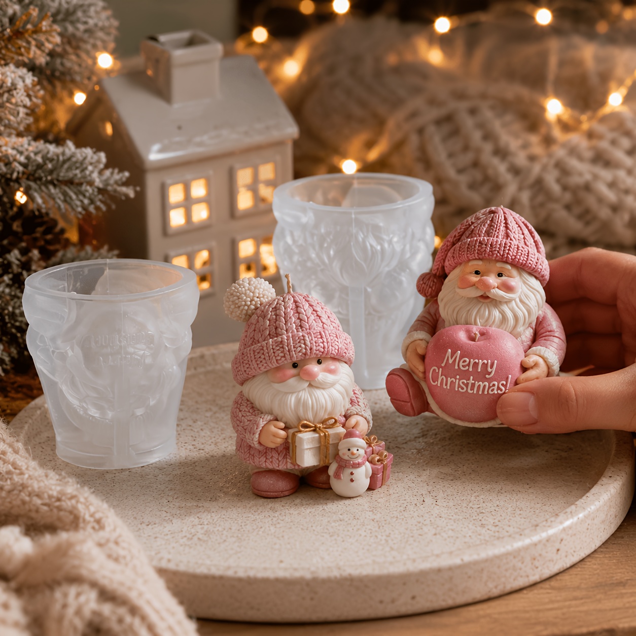 Xmas Holiday Gnome Silicone Ca - đánh giá và giá Home Bargains
