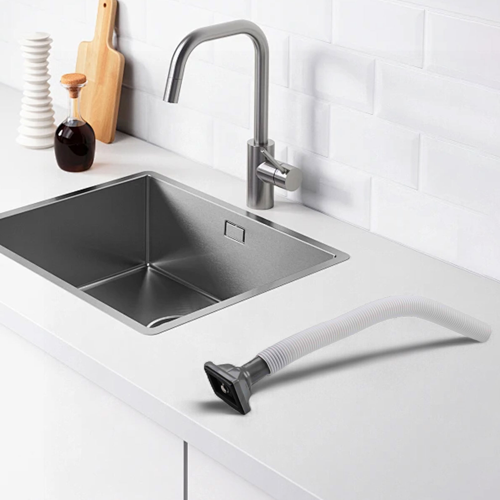 Gray Upward Rectangle Overflow - đánh giá và giá Home Bar Sink