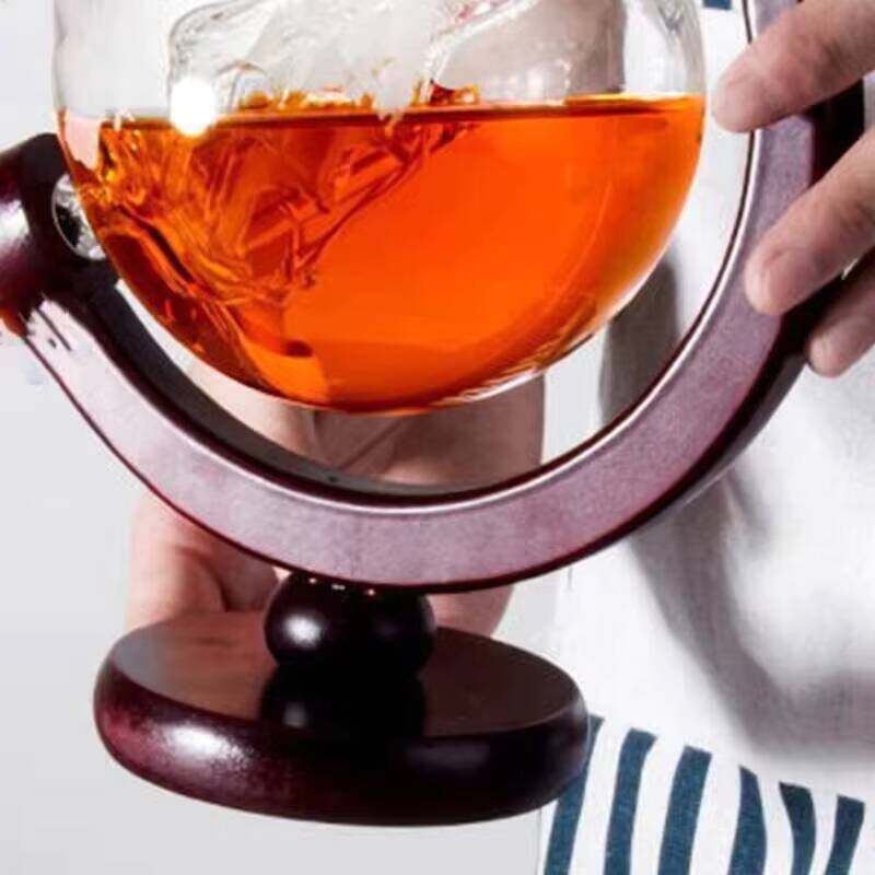 Hot 850ML Globe Whiskey Decant - đánh giá và giá Decanter Globe Set